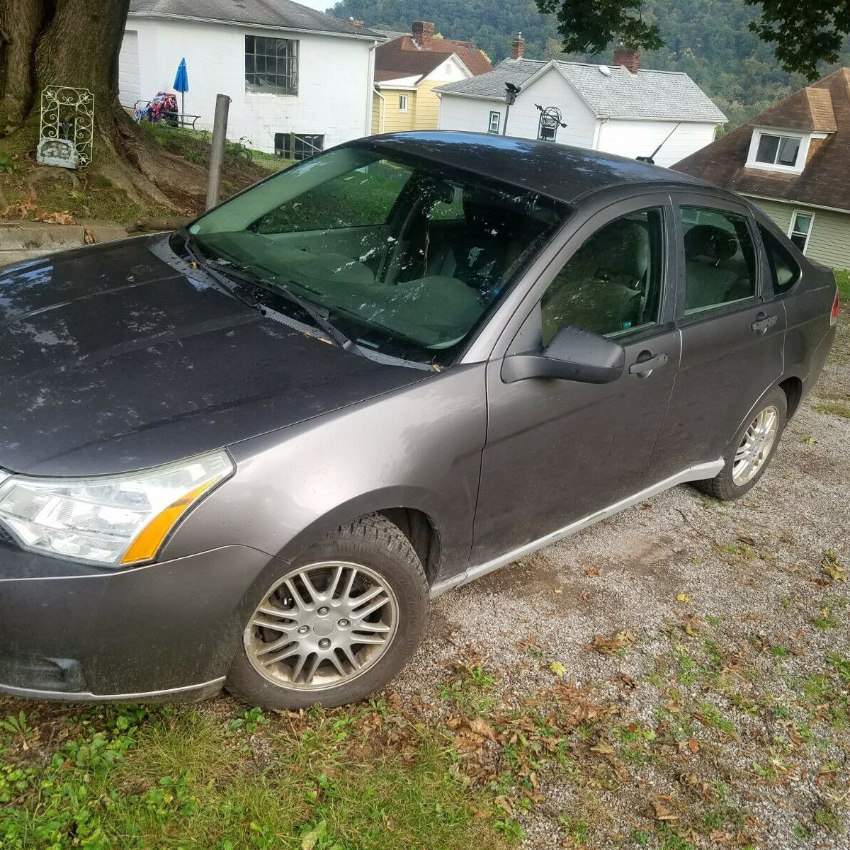 For Ford Focus 4 door 2008-2011 2010 Slip-on Rocker Panels Left+Right Steel