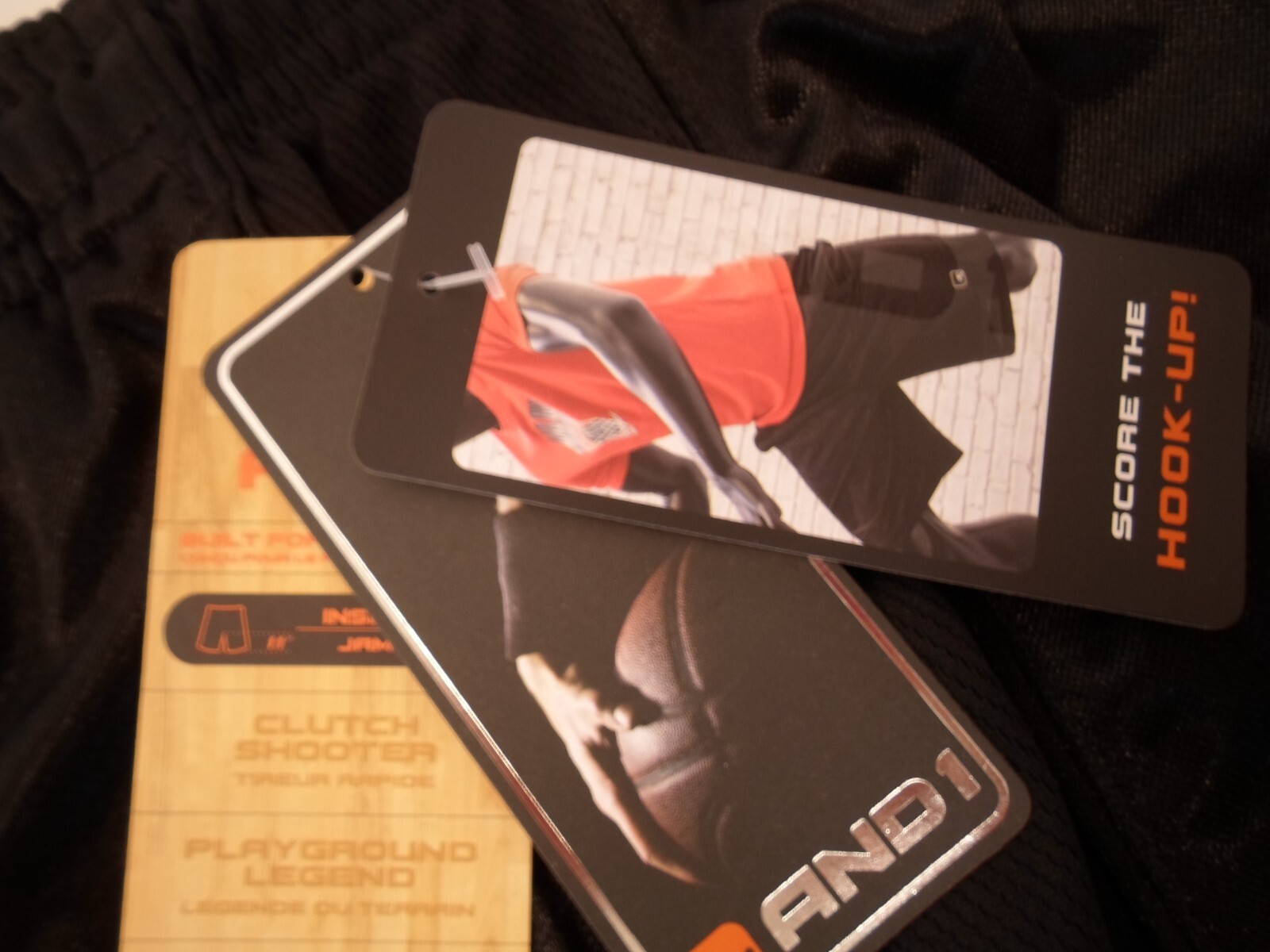 New And1 Mens Basketball Gym Court Shorts Adjustable Waist S M L 2XL 3XL Black