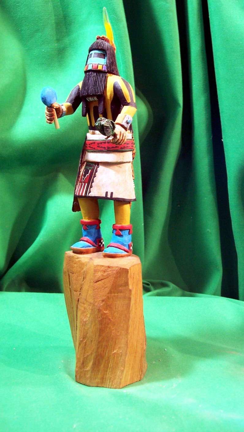 Hopi Kachina Doll - The Longhair Kachina by Michael Harris - Beautiful!