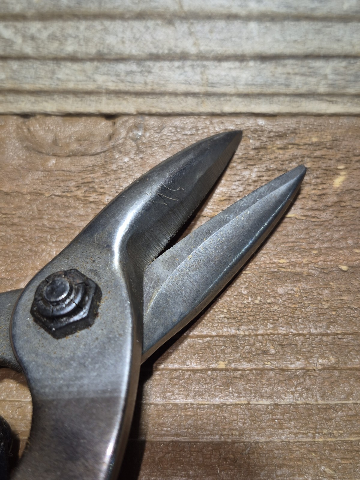 2 DAYTON Tin Snip Straight & Right Cut Aviation Sheet Metal Made U.S.A. Sharp