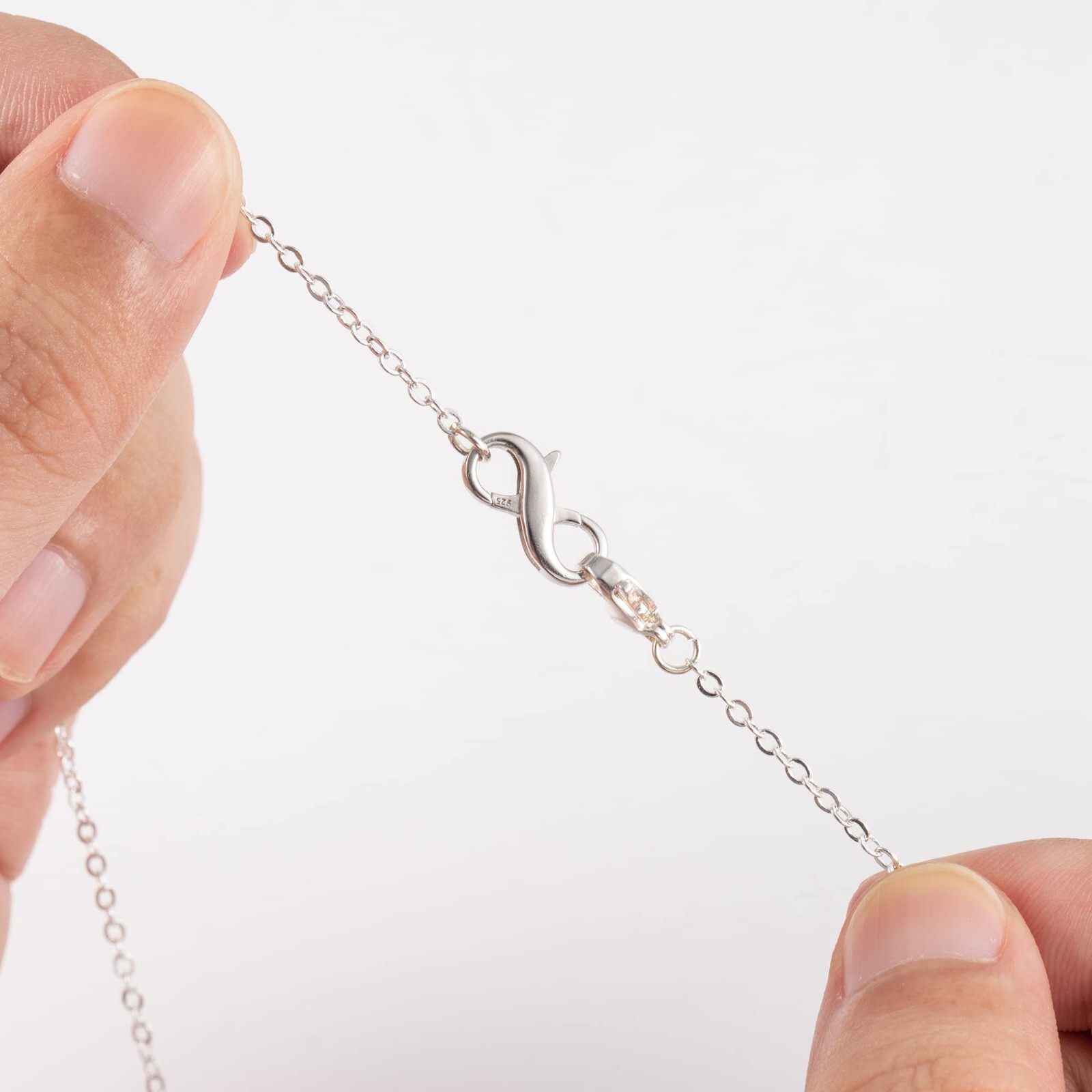 Lobster Clasp Necklace Bracelet Extender 925 Sterling Silver Connector Claw New