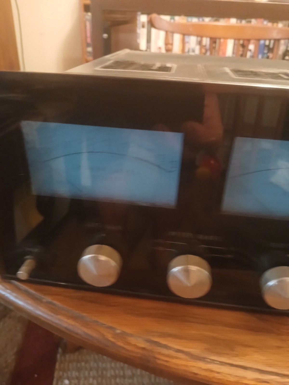 Mcintosh Amplifier Mc 2505 In Working Condition With Wood Case And Manual