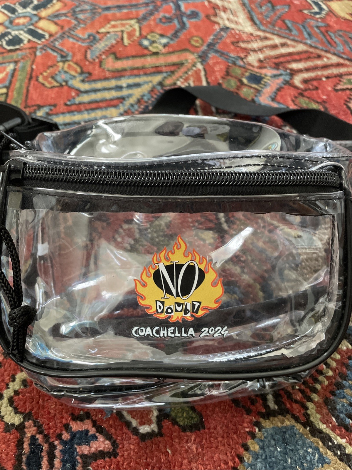 No Doubt Coachella 2024 Clear Fanny Pack Exclusive Sold Out Official Merch