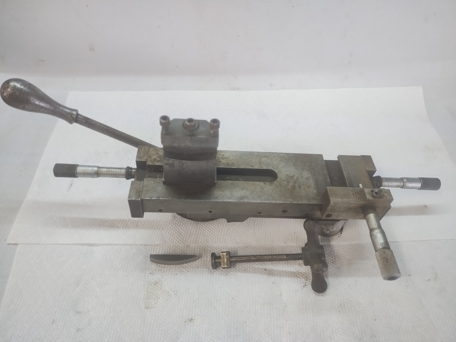 Double Tool, Lever Cross Slide For Wade LAthe