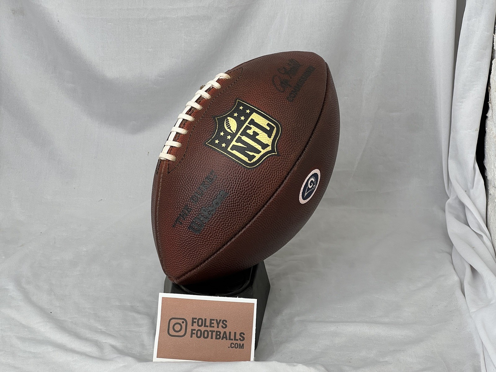 LA RAMS - NFL "The Duke" Wilson Football - Game Ball - Prepped & Conditioned