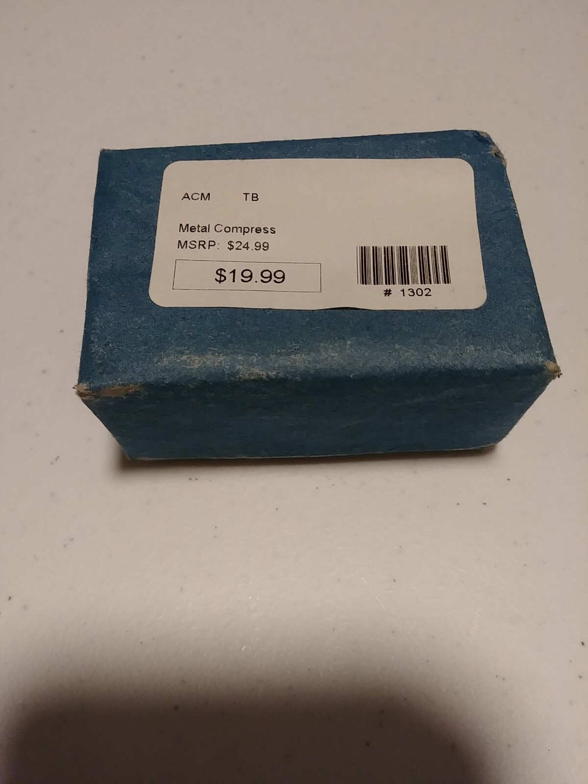 NEW! NO-SWELL STAINLESS STEEL METAL COMPRESS - End Stop Bruise Eye Boxing MMA