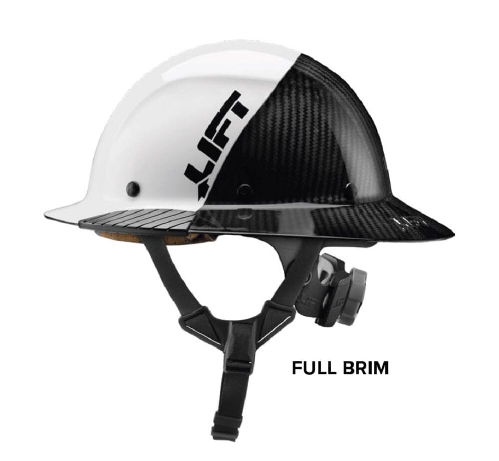 LIFT SAFETY Dax Hard Hat Replacement Suspension With Chinstrap, Black