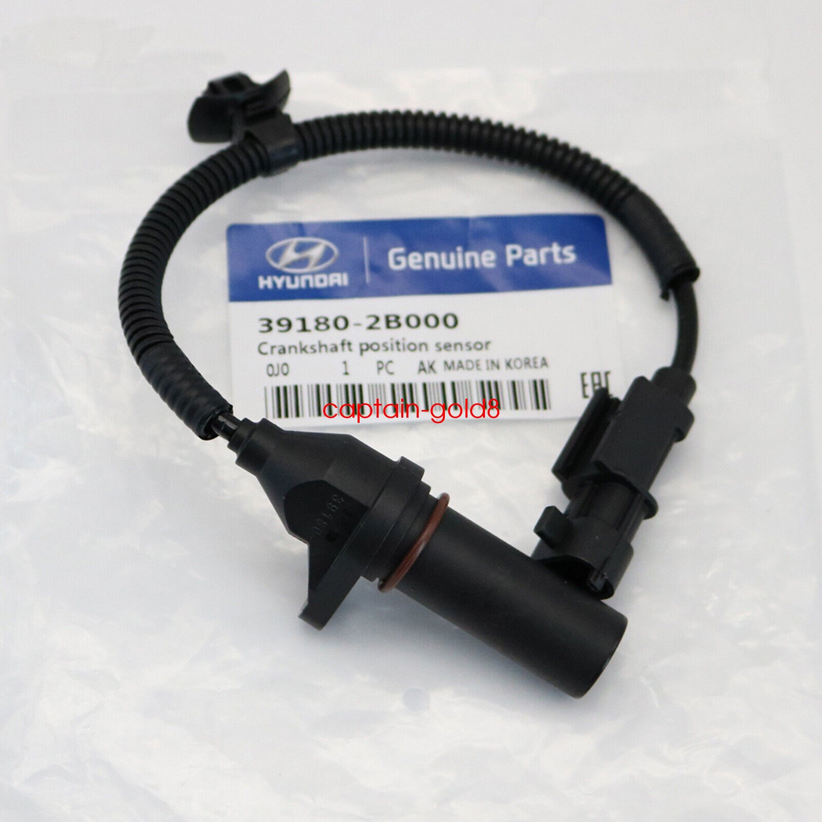 OEM 39180-2B000 Crankshaft Position Sensor For Hyundai Veloster Elantra Accent