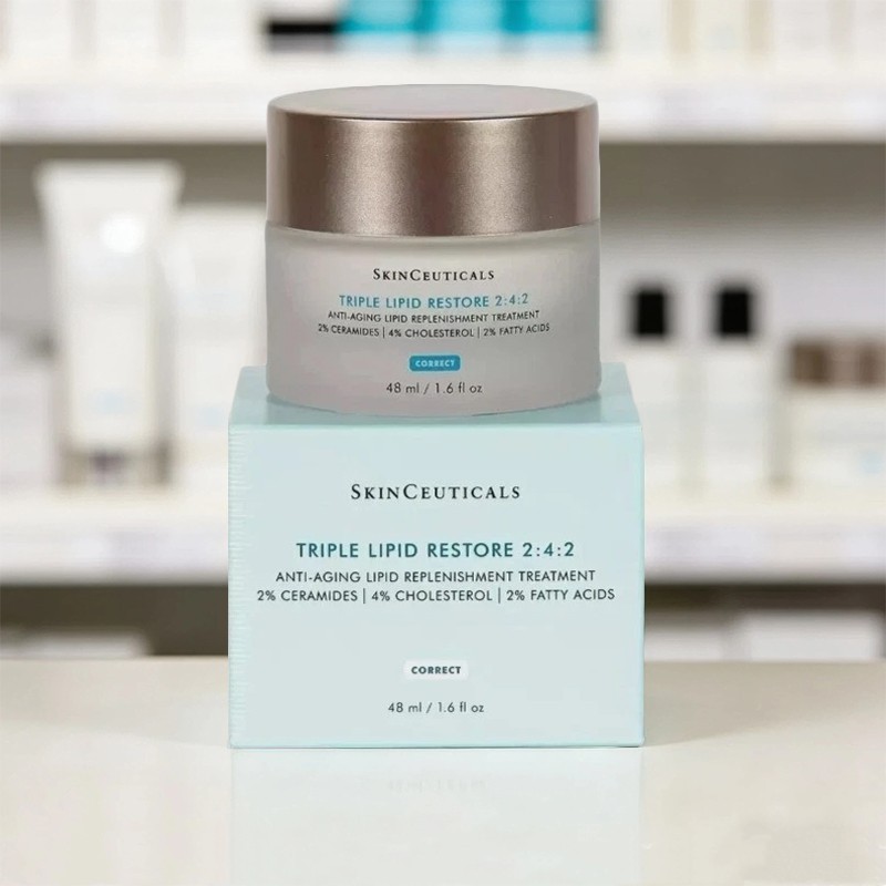 SkinCeuticals' Triple Lipid Restore 1.6 oz Face Cream 2:4:2, 48ml New
