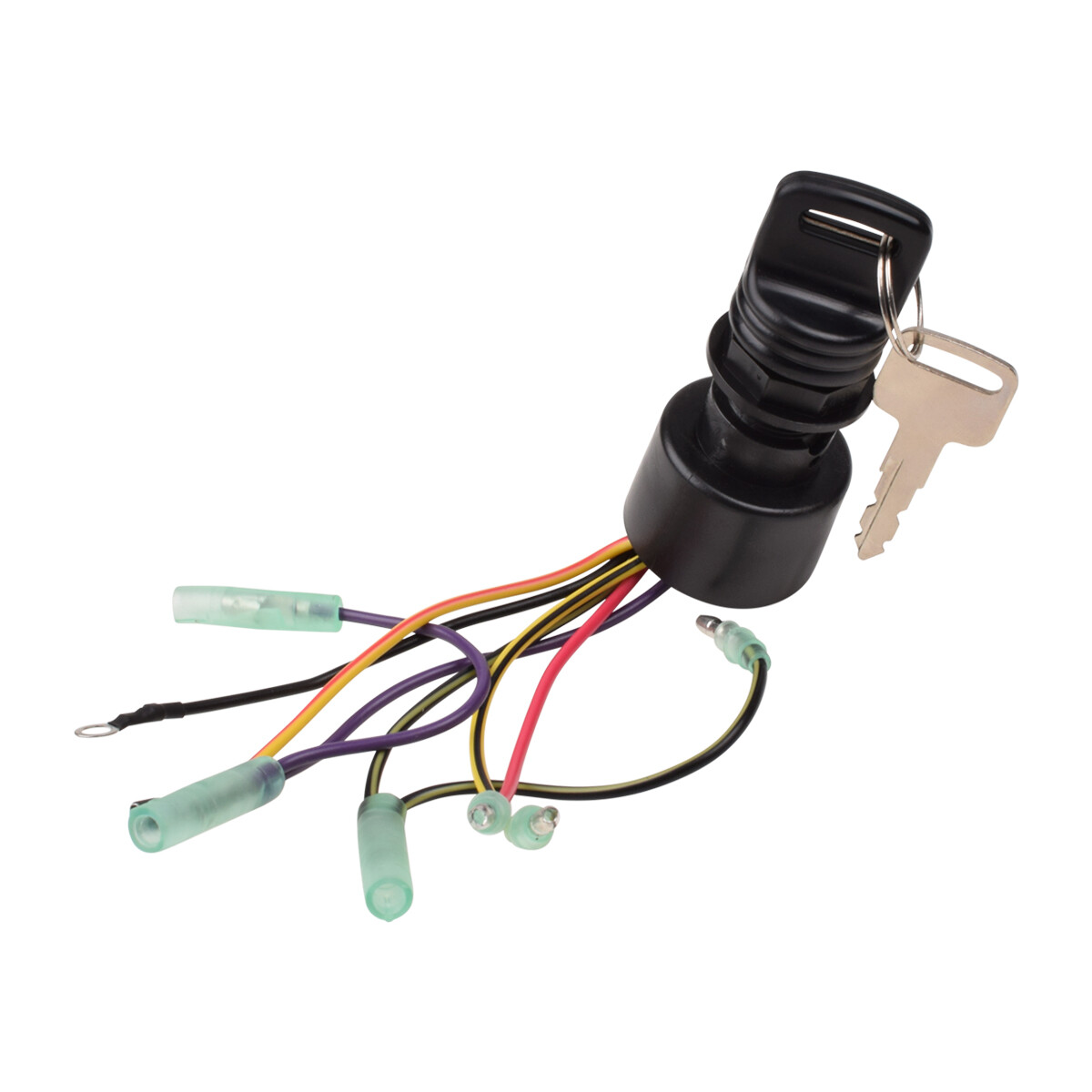 Ignition Switch w/Keys for Mercury Outboard Push to Choke 87-17009A5 A2 6-Wire