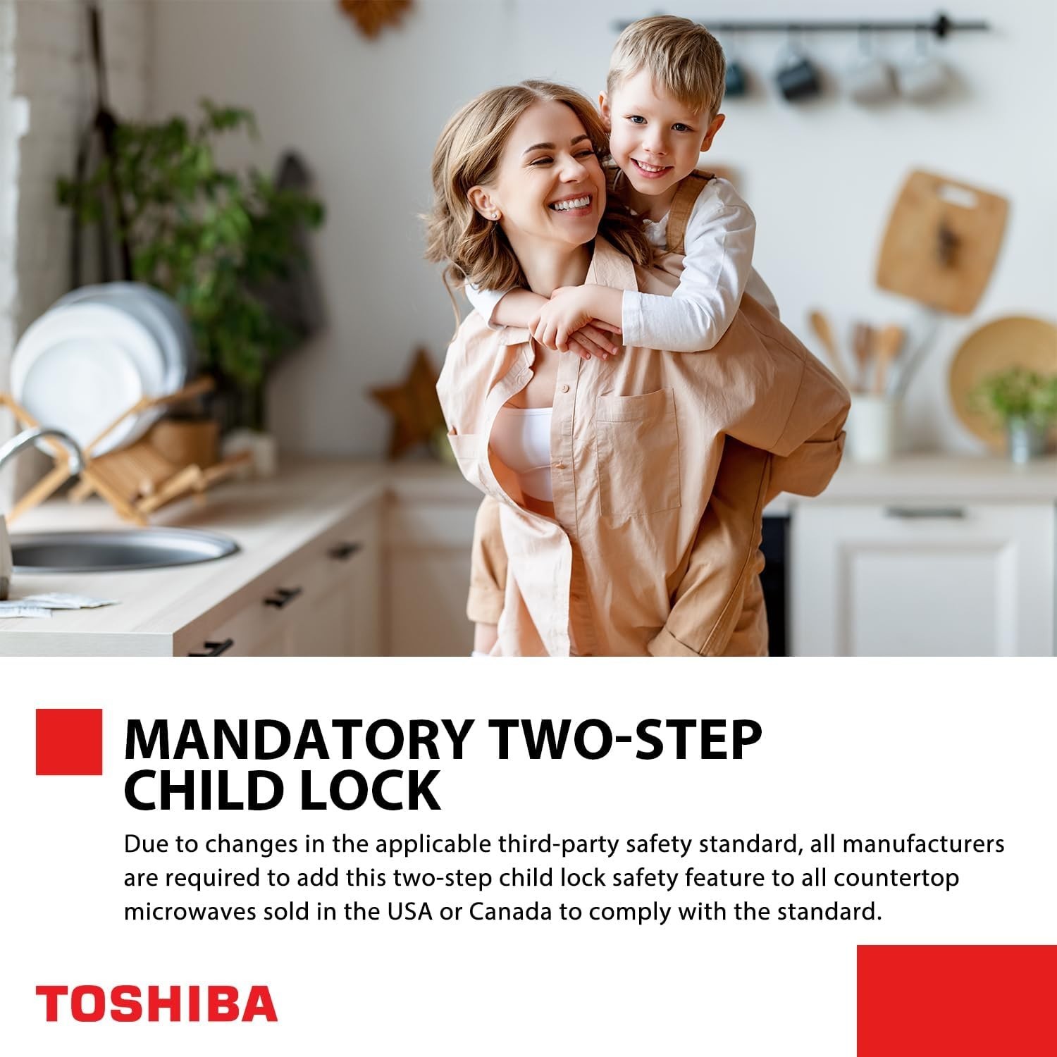 TOSHIBA Air Fryer Combo 8-in-1 Countertop Microwave Oven, with Convection, Broil