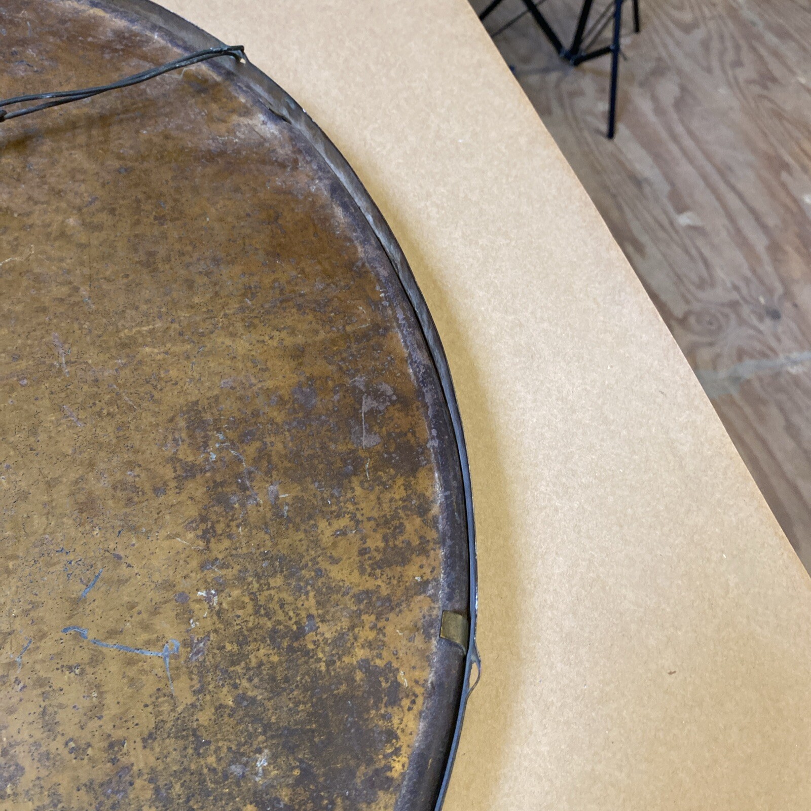 Late 19th, Early 20th Photo/Print African American Man / Bubble Convex Glass,