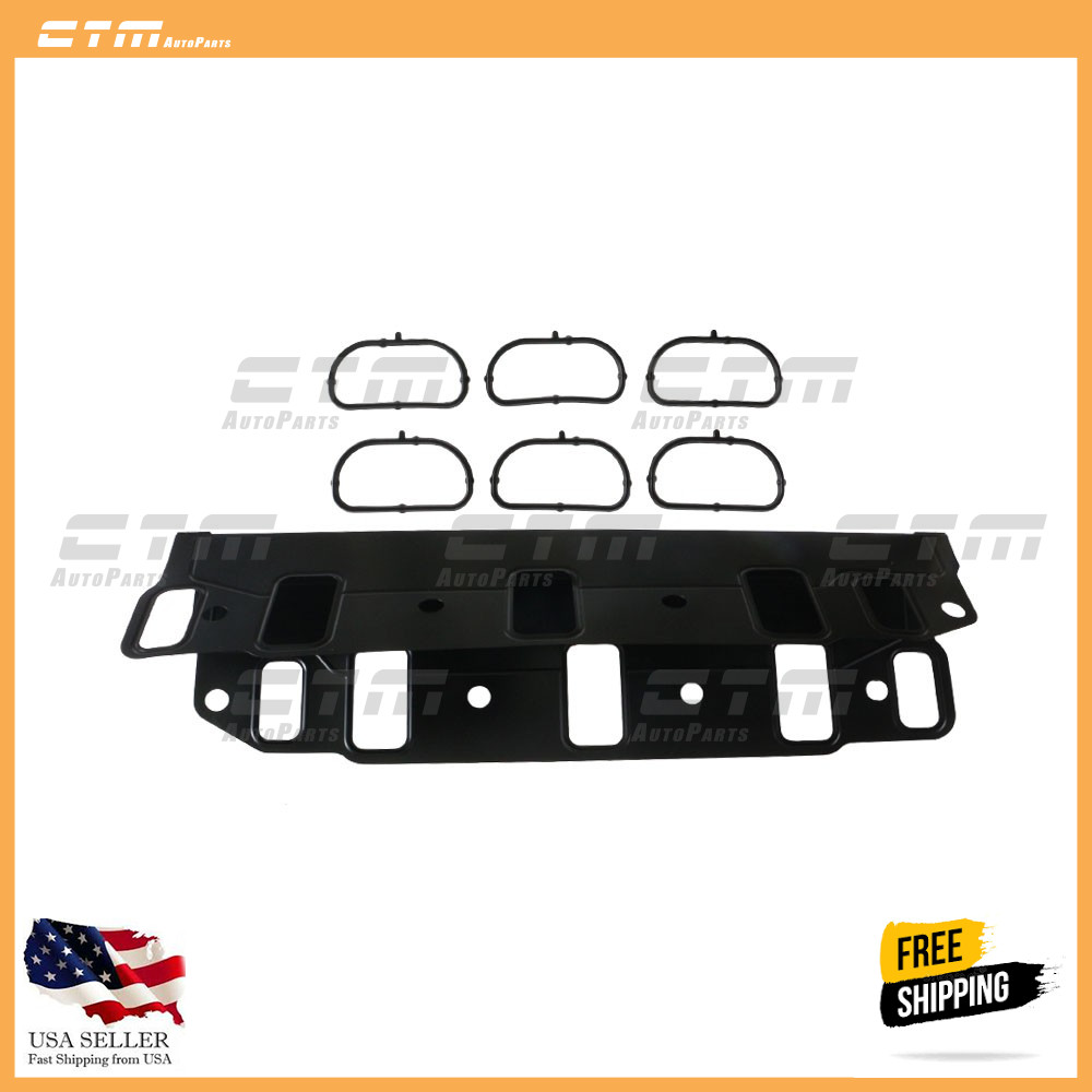Intake Manifold Gasket For 01-11 Chrysler 3.3L-3.8L V6 OHV 12v