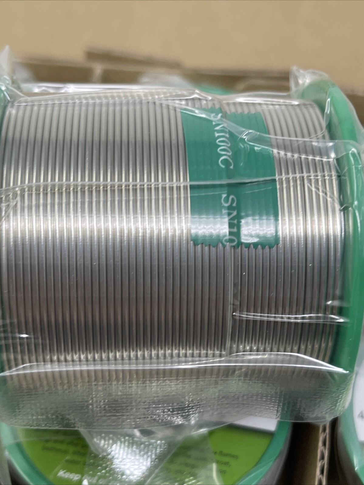 SN100C NC601 Lead Free Solder Wire, .048", 3% Flux, FCT, 10 Lbs (1 Lb Spools)