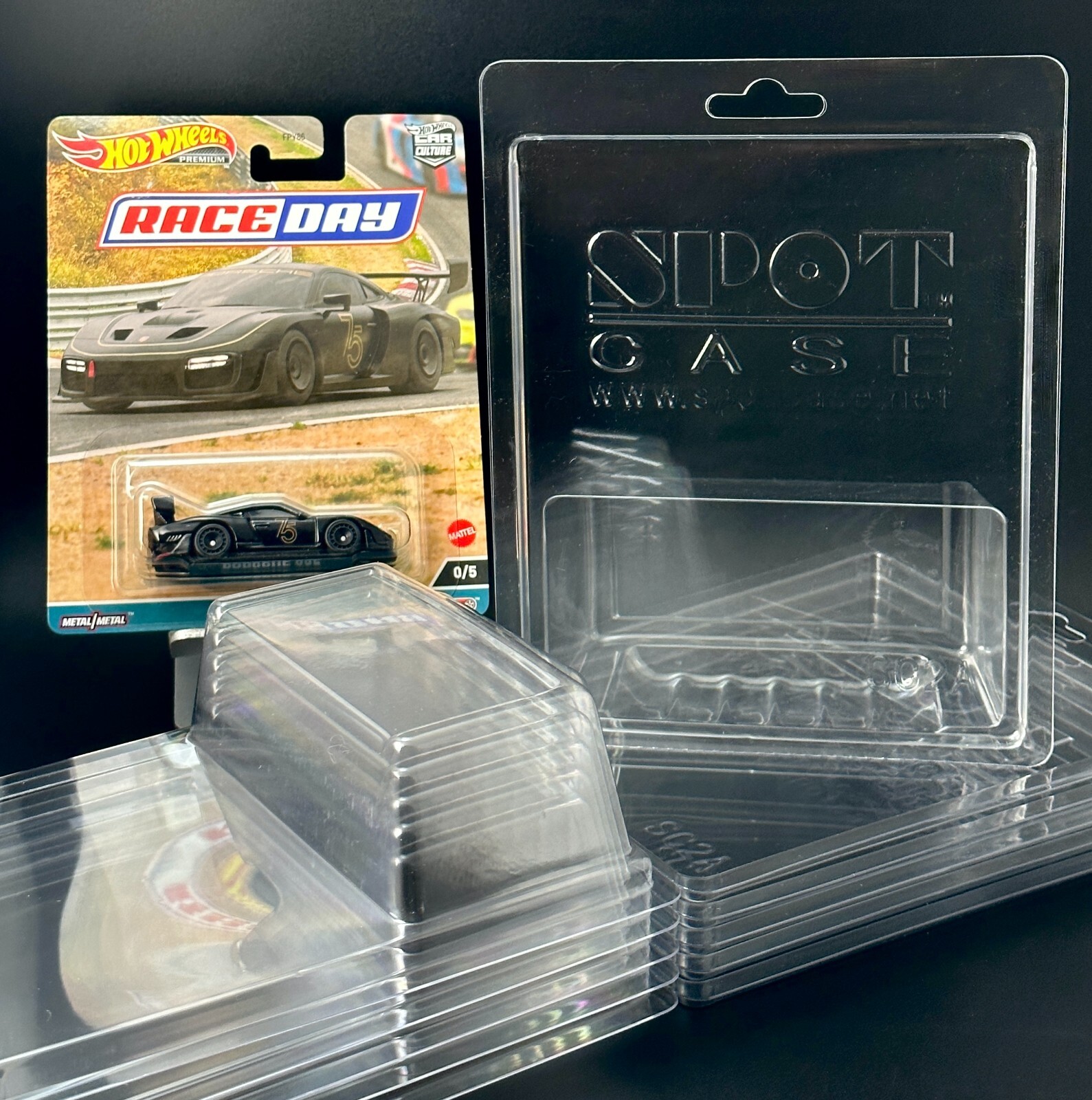 200-Piece Combo-Pack SpotCase Hot Wheels Protector Case 100 Mainline 100 Premium