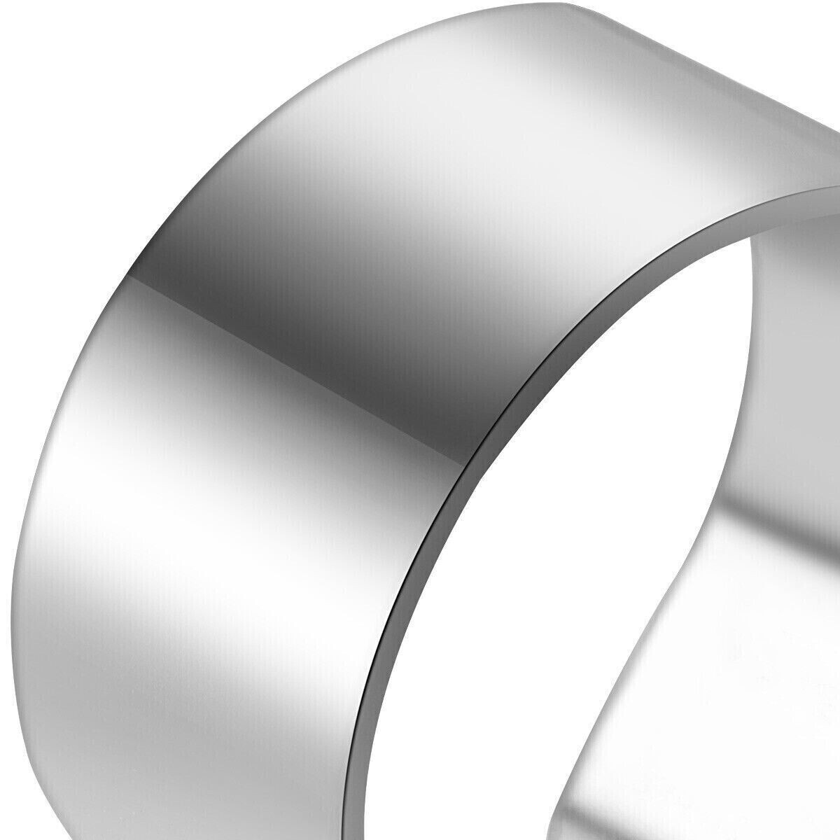 2PCS 2" Inch Narrow Band Exhaust Clamp Lap Joint T409 Stainless Steel 2 in