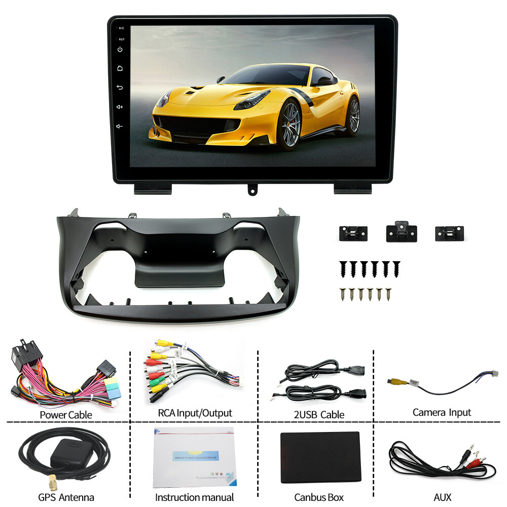 9" Stereo Radio Android GPS Wifi For Hyundai Genesis Coupe 2009-2012 w/ Carplay
