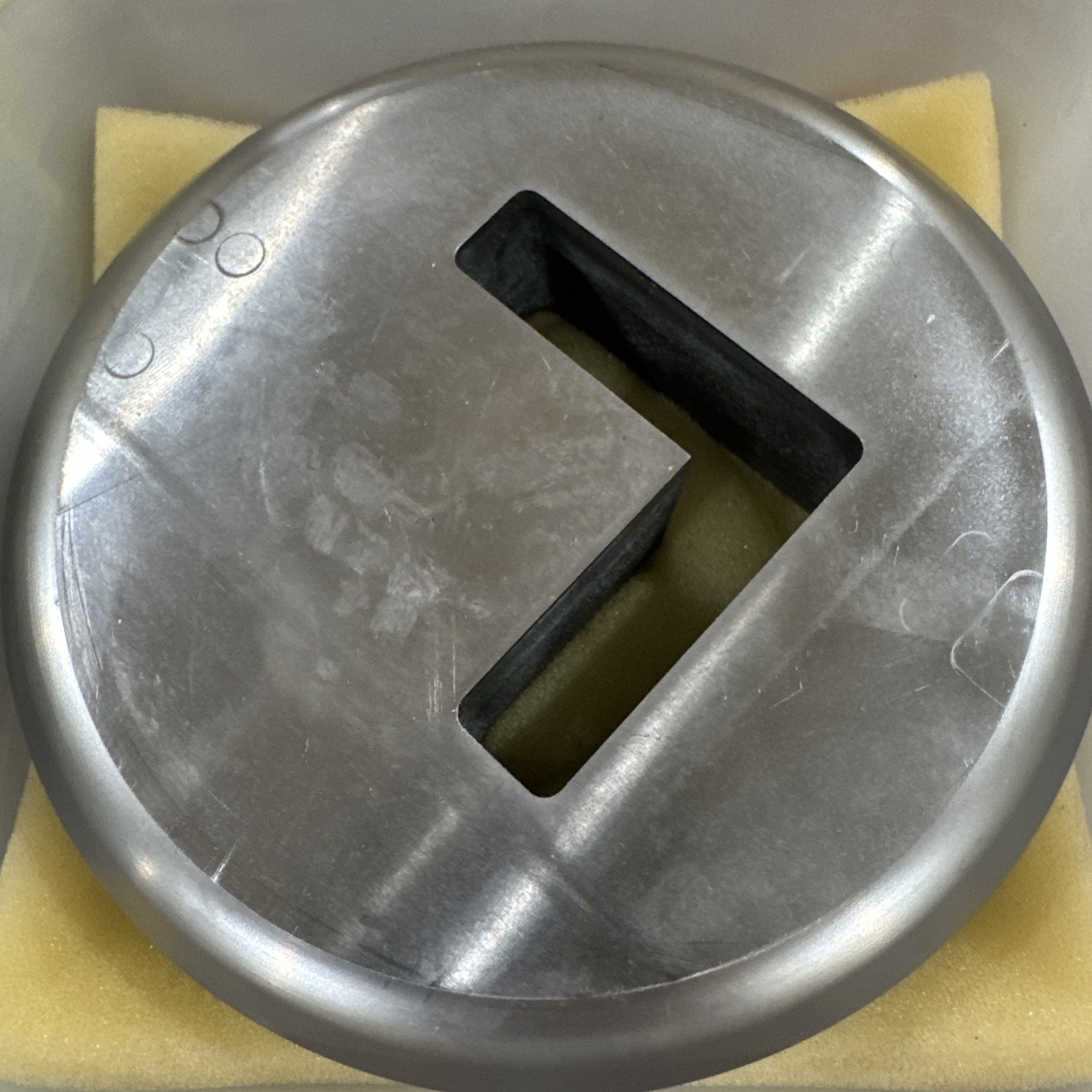 AMADA SX0116203 L Shape Punch & Die Set Corner Notcher Press Tooling Metal 3.5”