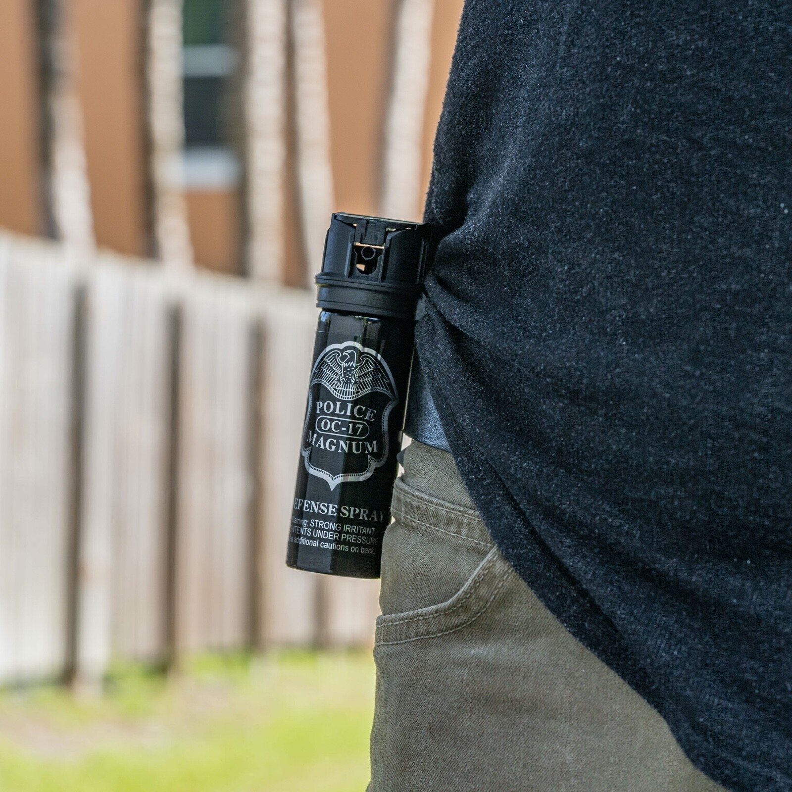 Pepper Spray Police Magnum 2 pack 3oz Flip Top Belt Clip Fog OC Defense Security