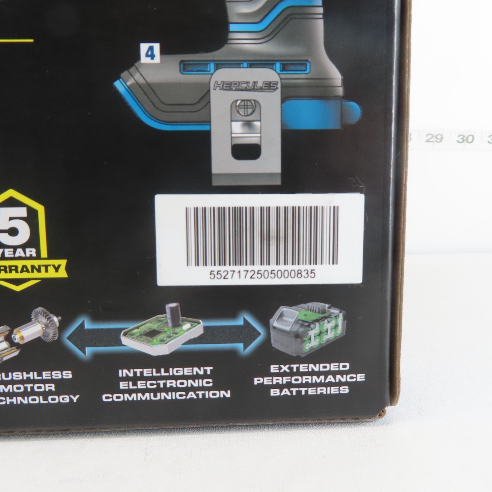 NEW HERCULES HCB81B 20V BRUSHLESS CORDLESS 1/4 IN. COMPACT 3-SPEED IMPACT DRIVER