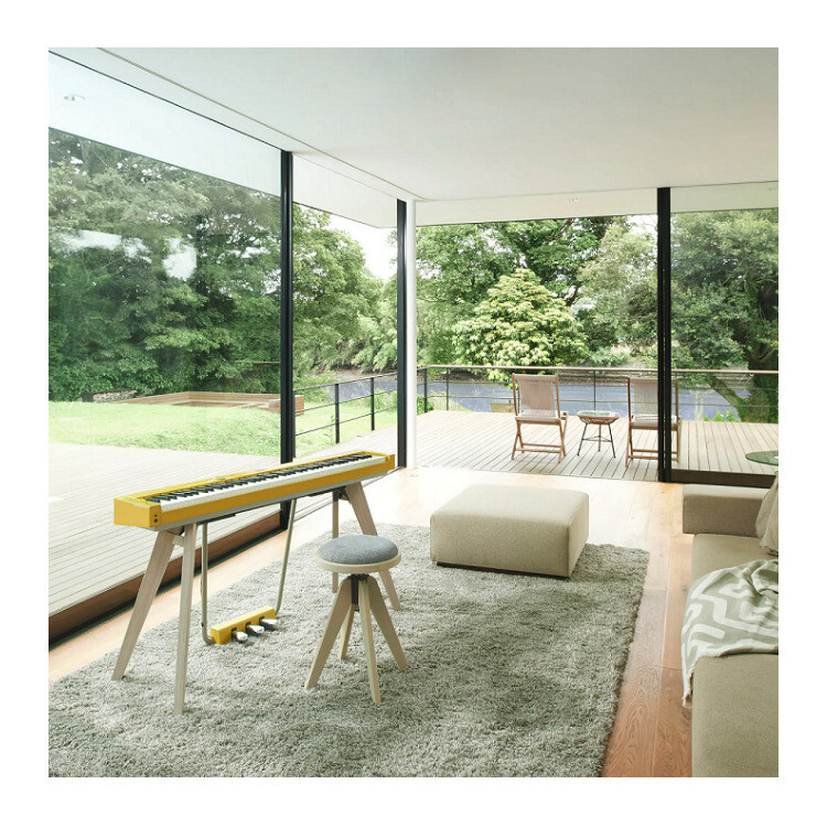 Casio Privia PX-S7000 88-Key Digital Piano in Harmonious Mustard