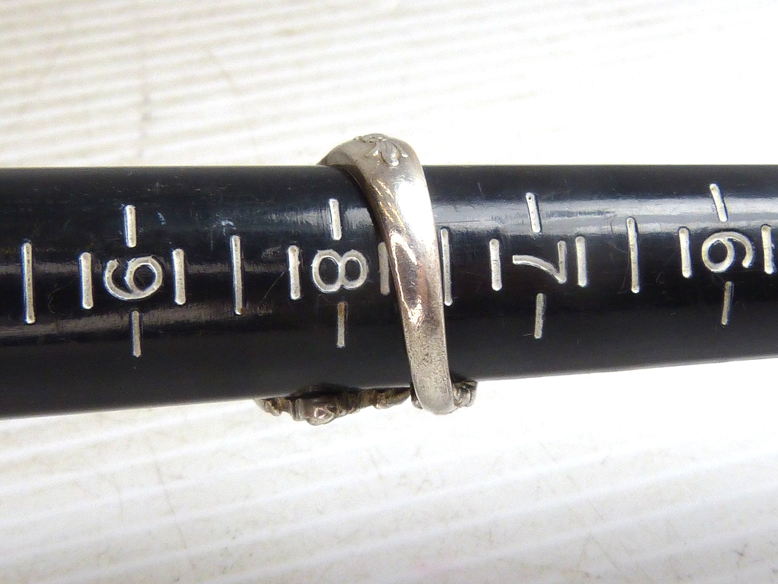 Vintage Lunt Delacourt Sterling Silver Spoon Ring