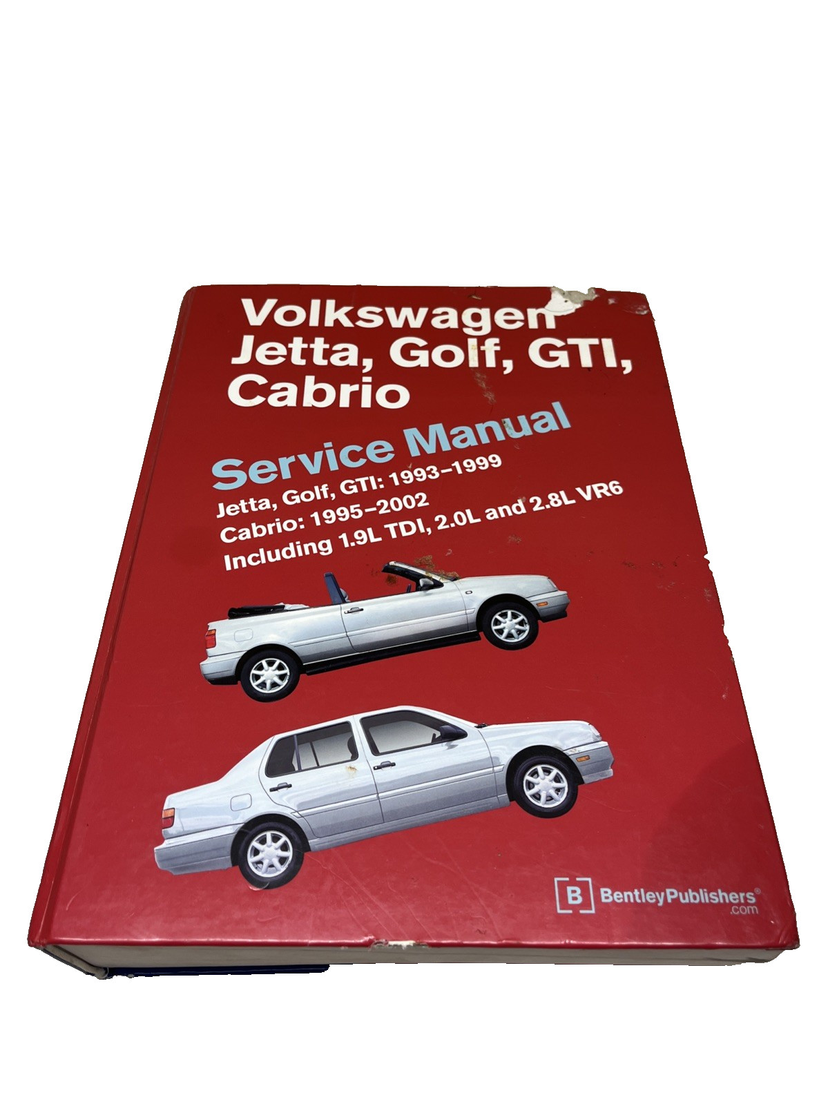 Service Manual Volkswagen Jetta Golf GTI, 1993-1999 & Cabrio 1995-2002 Bentley