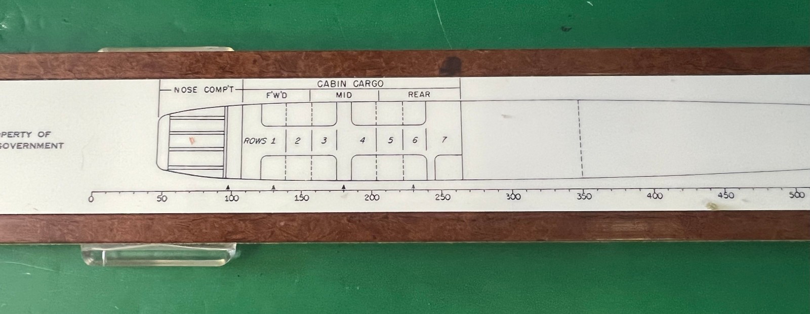 ARMY AIR FORCES CG-4A INVASION GLIDER LOAD ADJUSTER