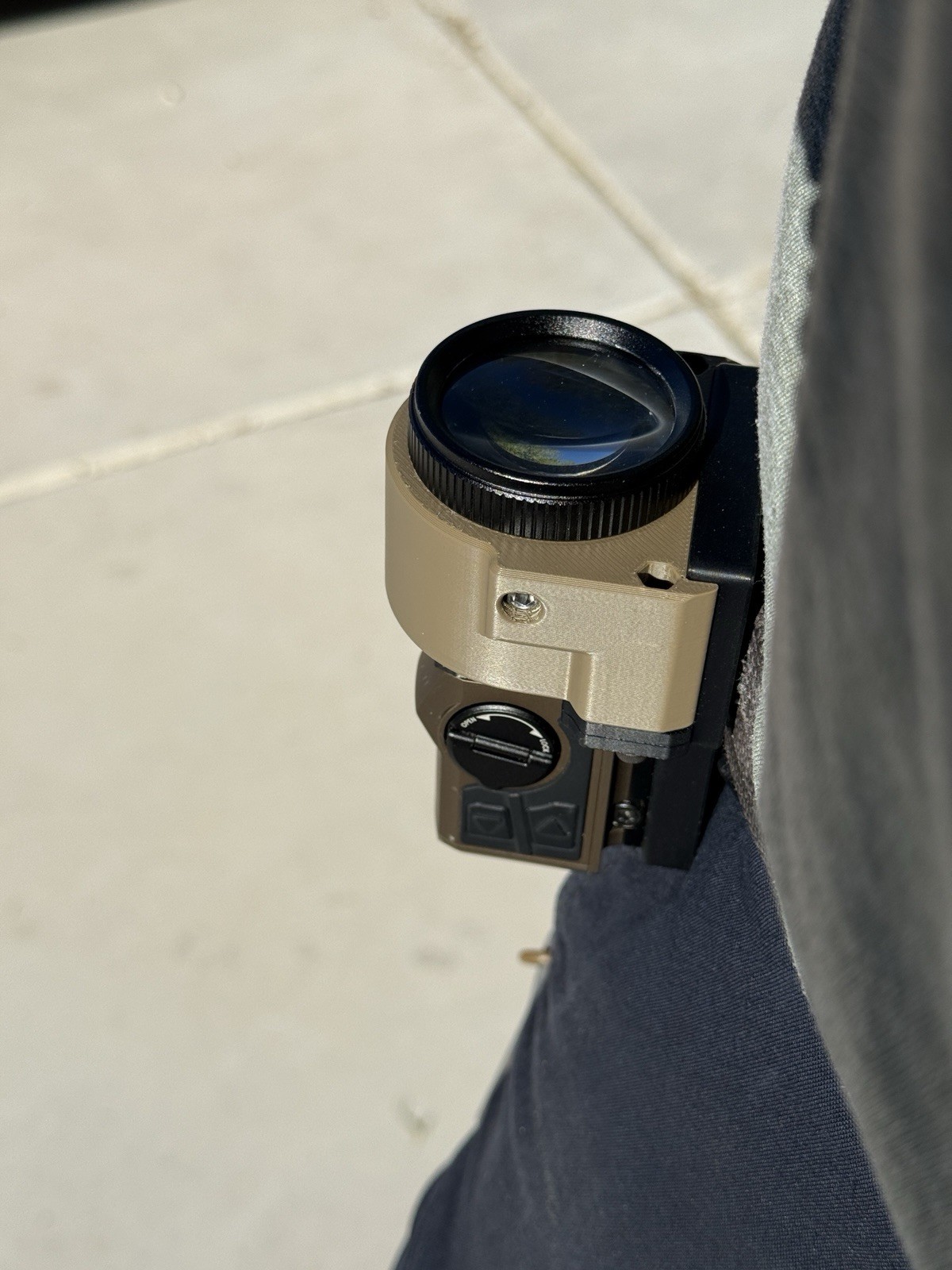 Monocular Magnifier - Infitac FMP-13 Compatible - Olive Brown