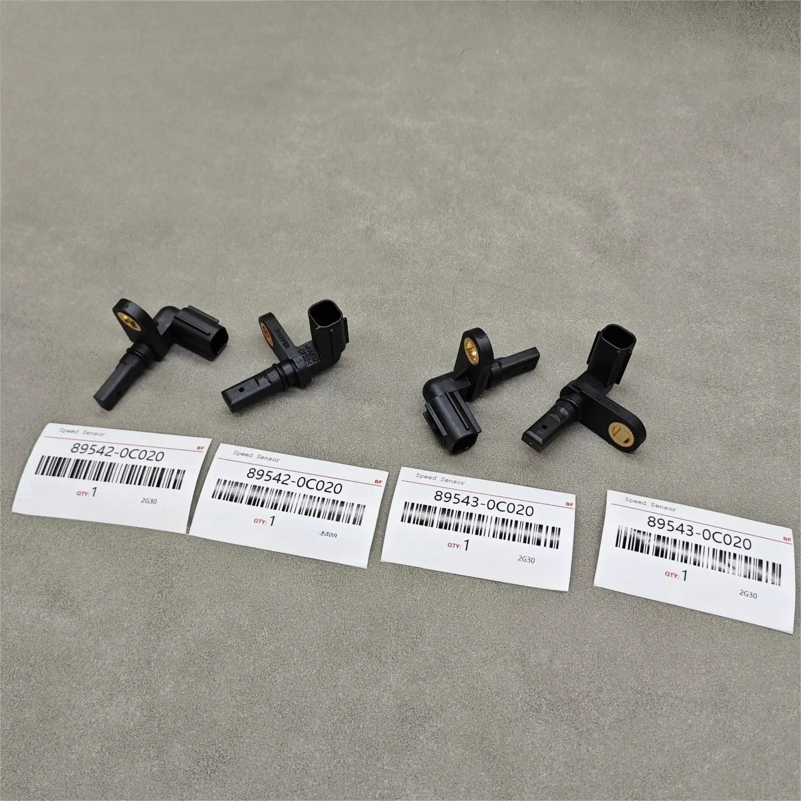 OEM US 4Pcs ABS Speed Sensor Front/Rear Right & Left Fits Toyota Tundra 2007-17