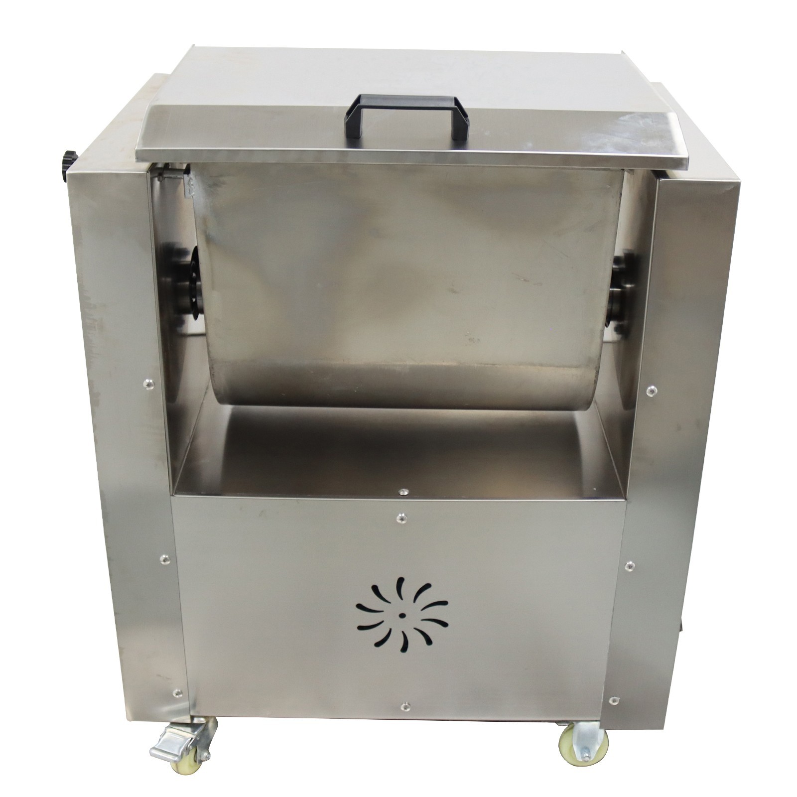 50L Commercial Electric Meat Mixer Stainless Food Processing Machine 2HP 110V