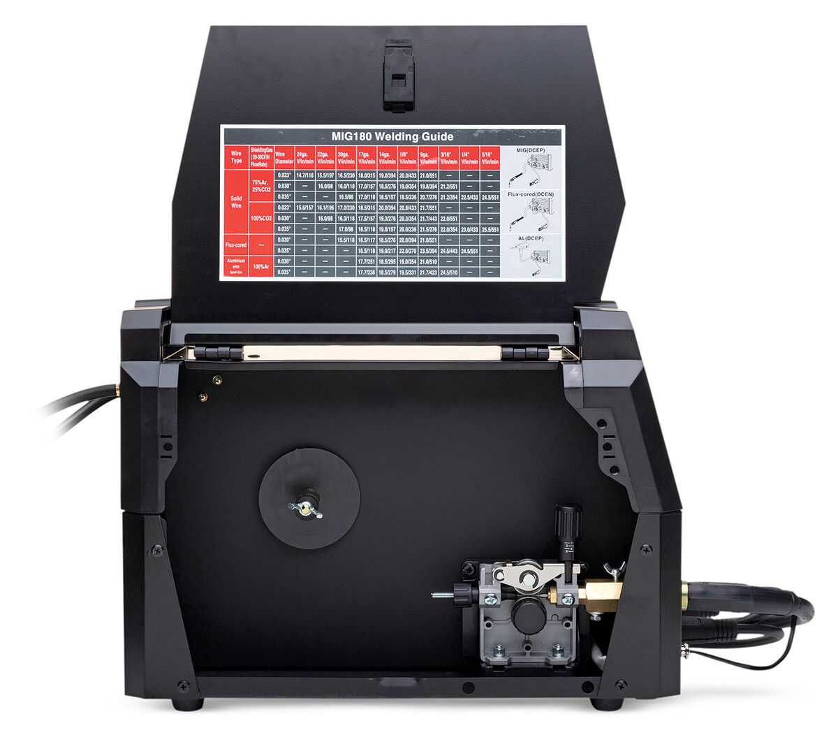 Eastwood 180 Amp MIG Welder with Spool Gun for Steel & Aluminum Auto Restoration