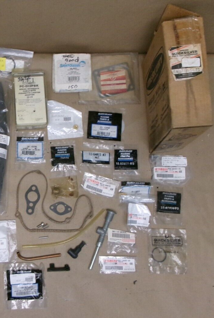 Mostly New Assorted Outboard and Sterndrive Parts (various brands)