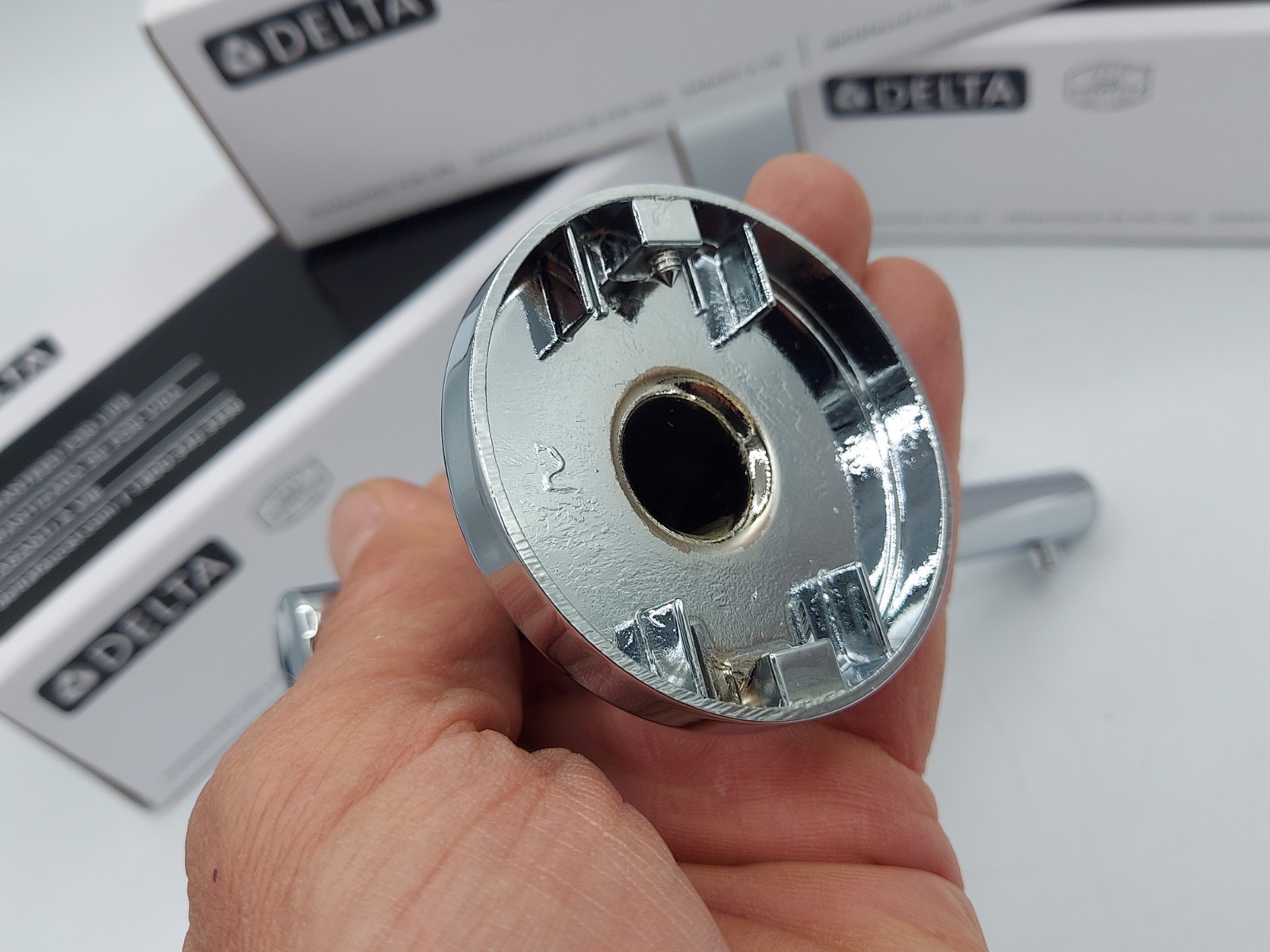 Delta Trinsic Single Post Toilet Paper Holder Polished Chrome 75950 **BOX of 3**