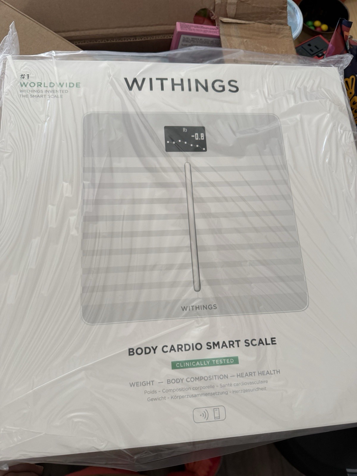 Withings Body Cardio Wi-Fi Smart Scale - White (70154203)