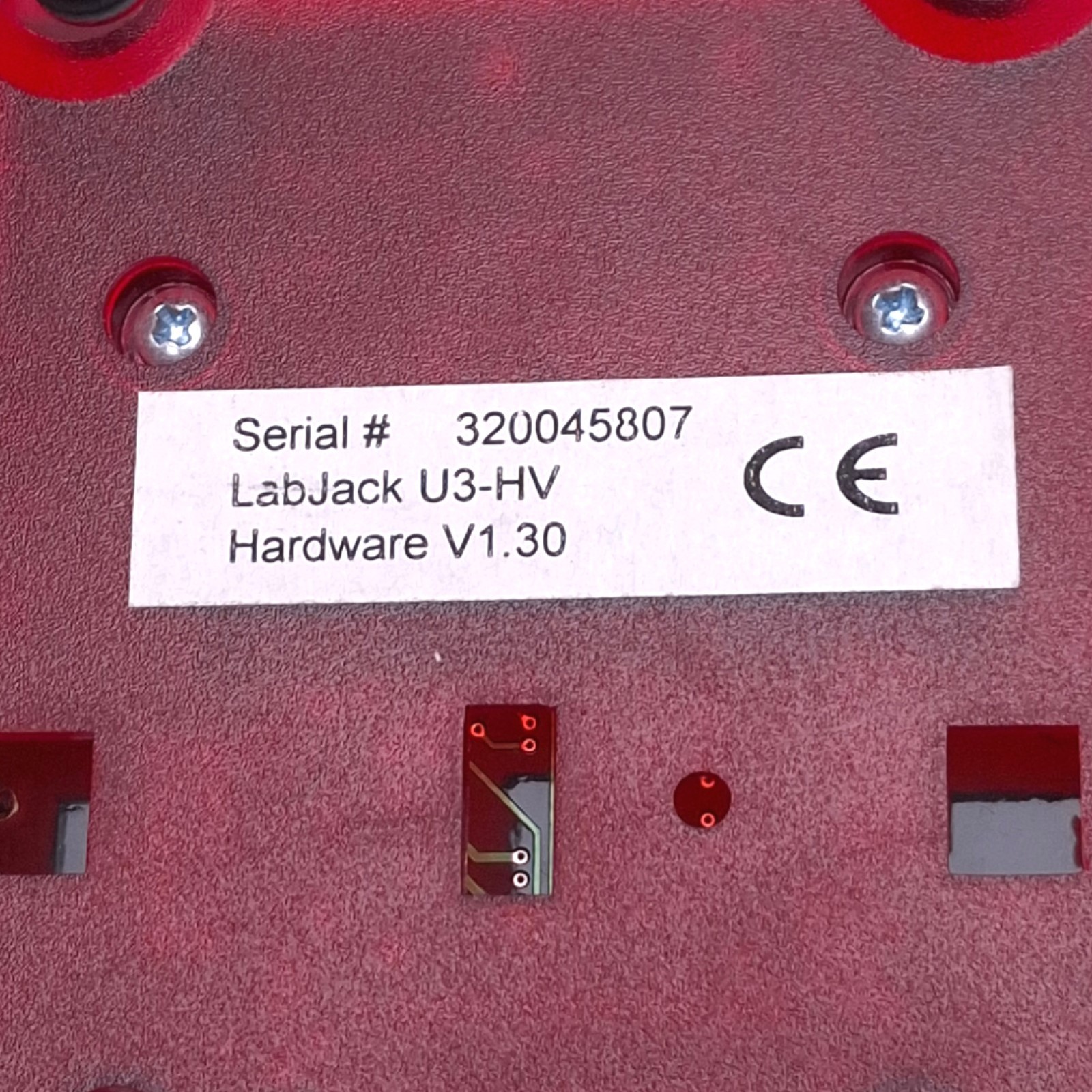 LabJack U3-HV Multifunction USB Data Acquisition Module, USB-B, DB15F, 0-5VDC