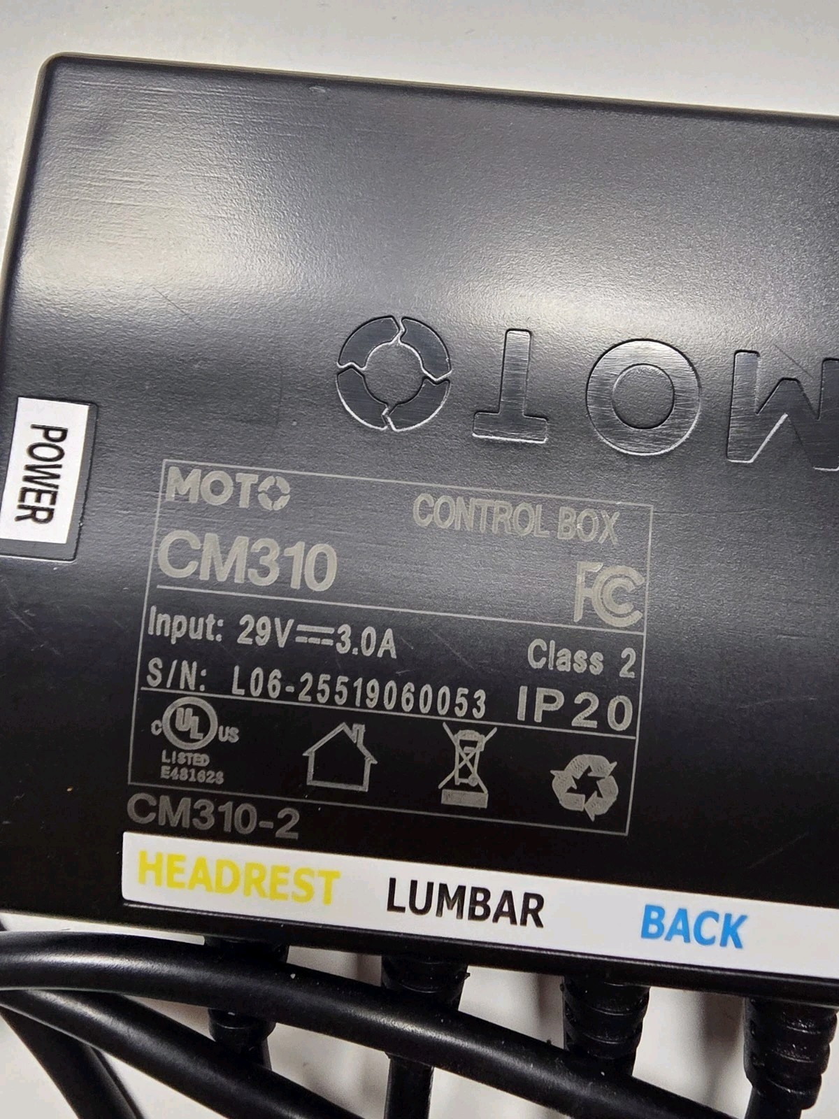 Pride Mobility Motor Control Box Viva Lift Moto Motion CM310 CTL1707193