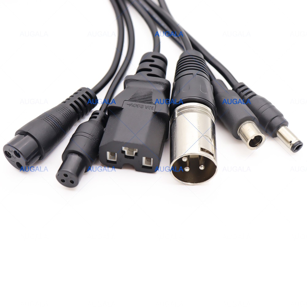 Ebike Scooter Battery Charger Conversion Adapters For 5.5x2.1mm DC Plug Charger