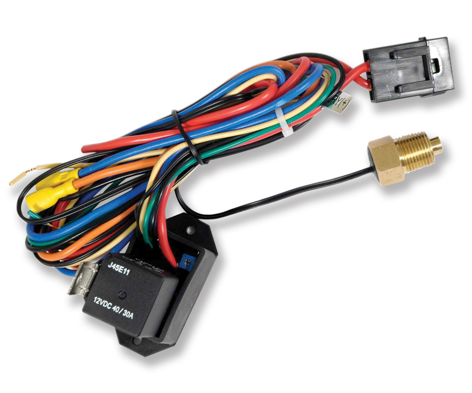 NEW Adjustable Electrical Cooling Fan Controller Kit Thread-in Probe with Relay