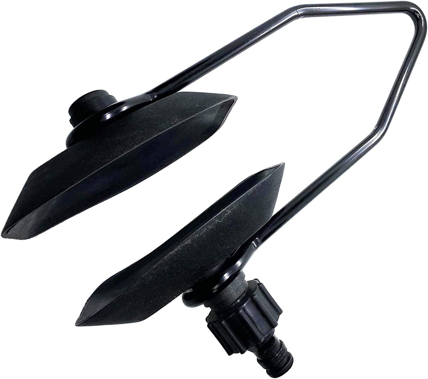 ISURE MARINE Universal Rectangular Outboard Motor Water Flusher Boat Ear Muff En