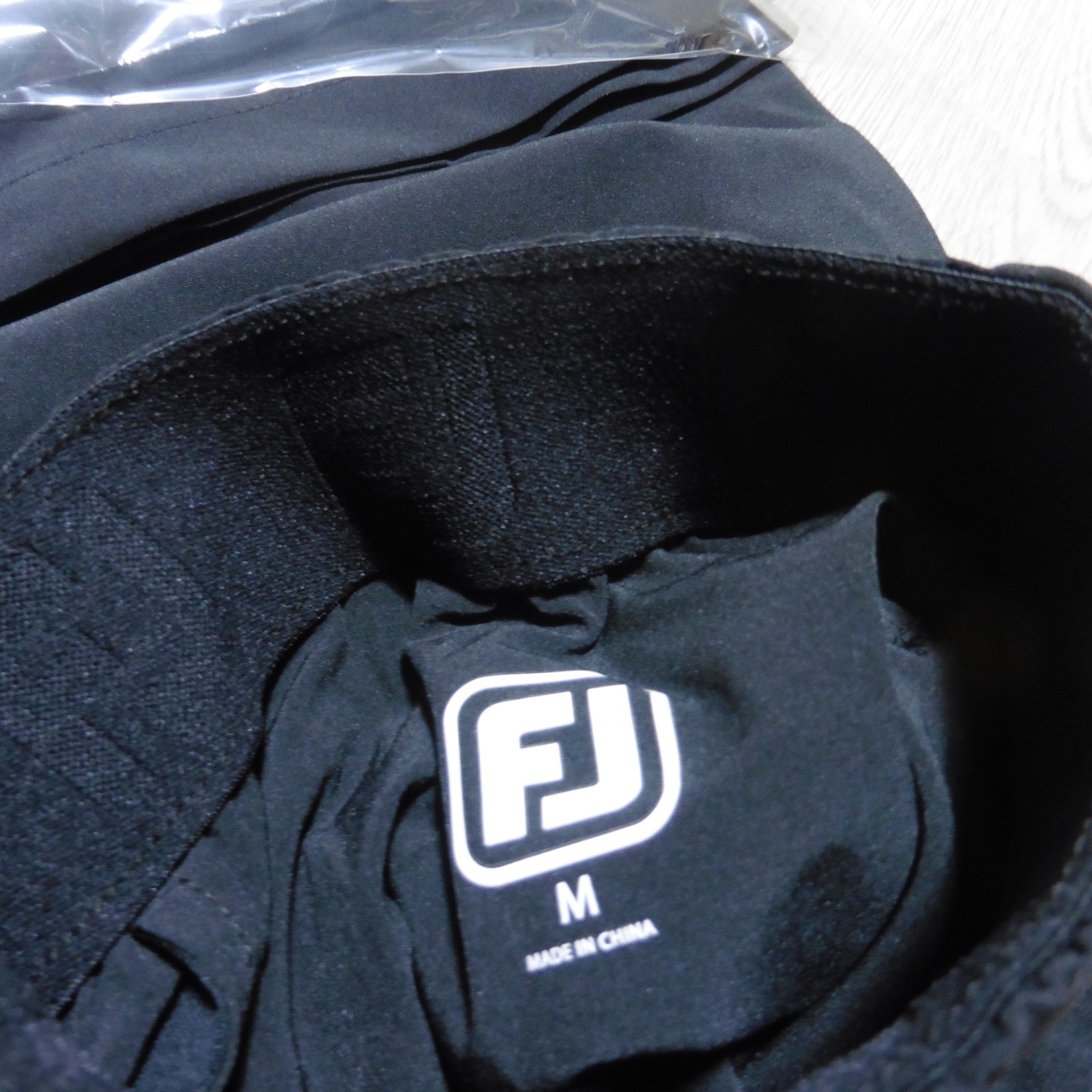 FOOTJOY Mens M L XL 2XL SHORTS BLACK GOLF WORKOUT TRAINING 8" POLYESTER SPANDEX