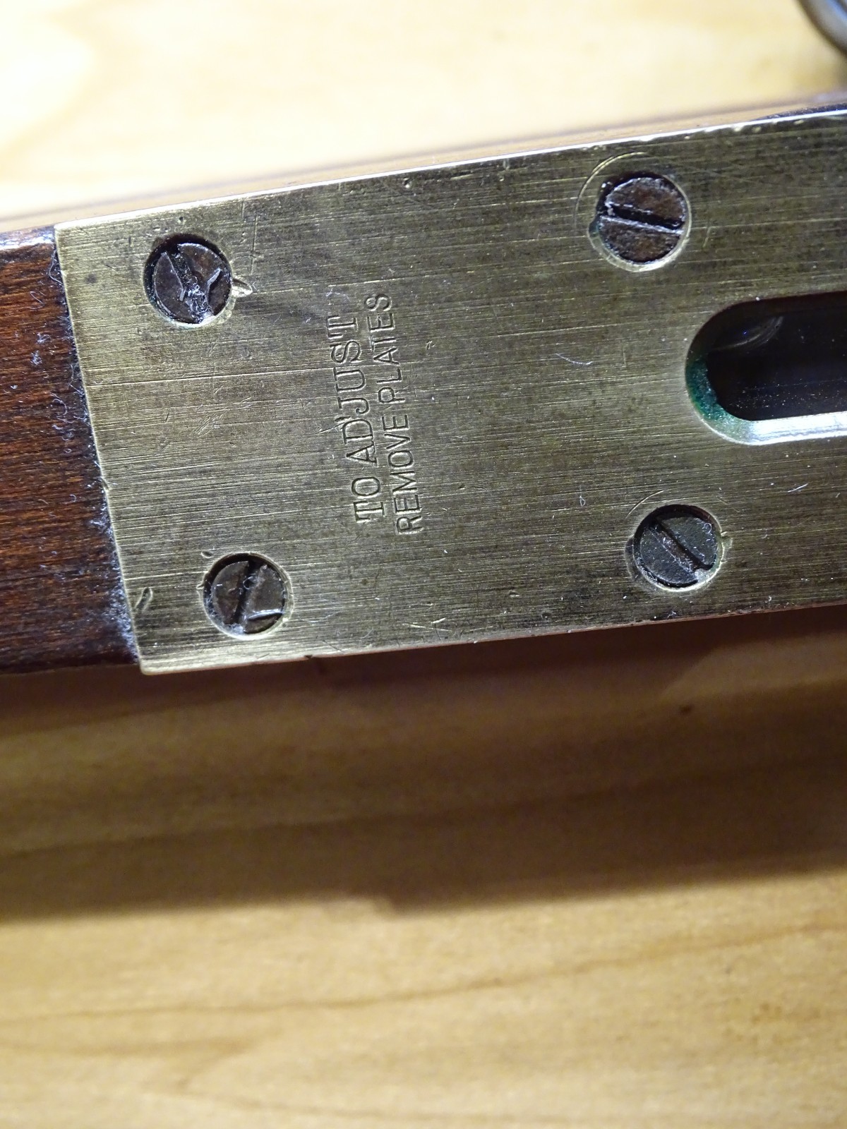 Stanley Rule & Level 26" No. 13 Adjustable Level & Plumb Refurbished Condition.