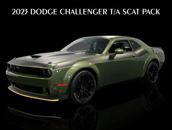 2023 Dodge Challenger T/A Scat Pack NEW Metal Sign: 9x12" & Free Shipping