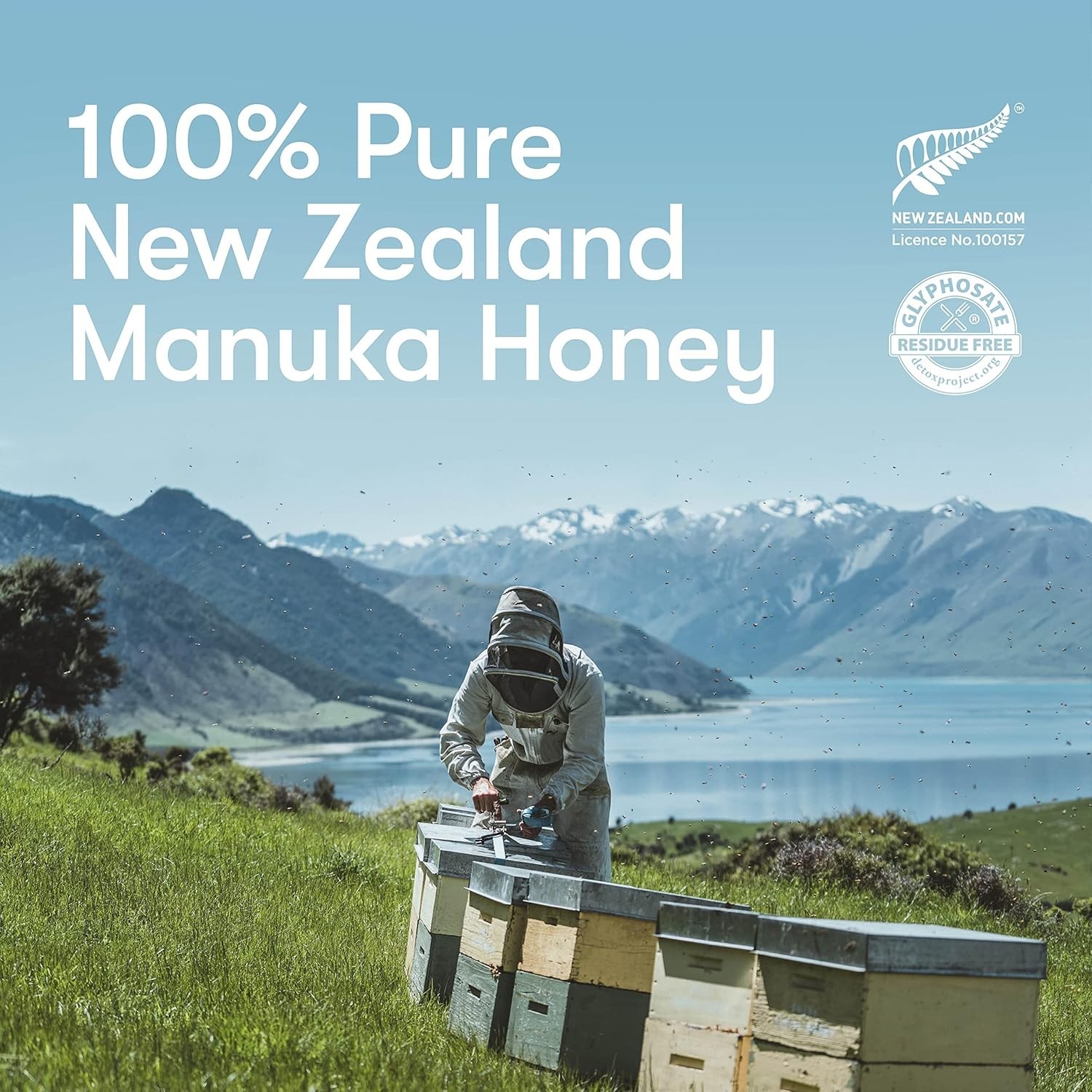 New Zealand Honey Co. Raw Manuka Honey UMF 20+ / MGO 829+ | UMF Certified | 4...