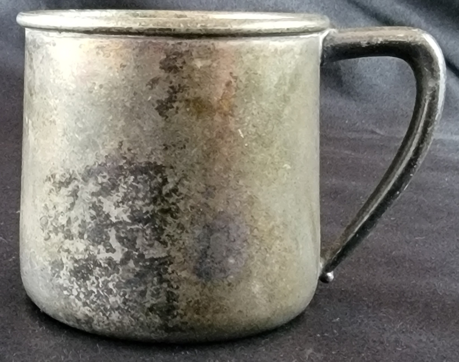 Wm Rogers & Son Child Cup Mug EPNS 1342 Silverplate Baby Cup Antique Small