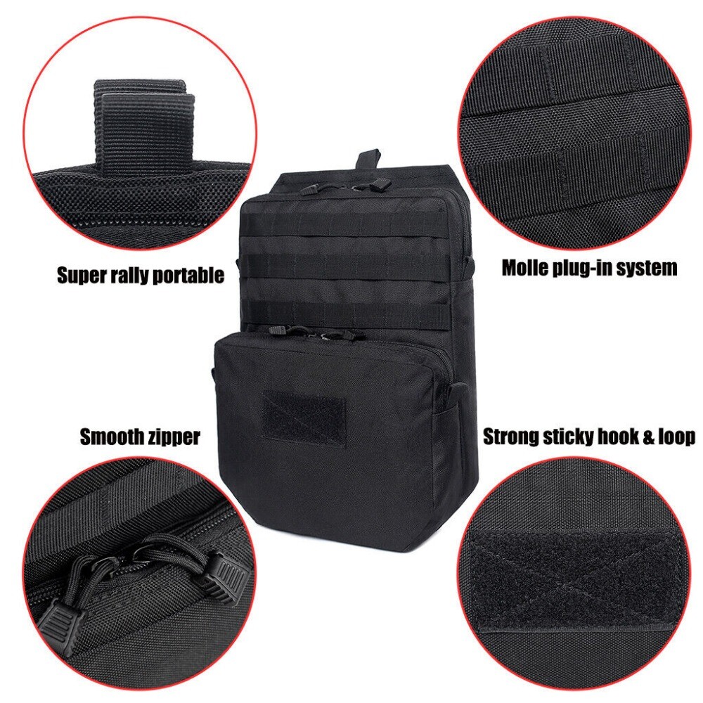 Tactical Molle Hydration Pack Carrier Backpack for 3L Hydration Water Bladder