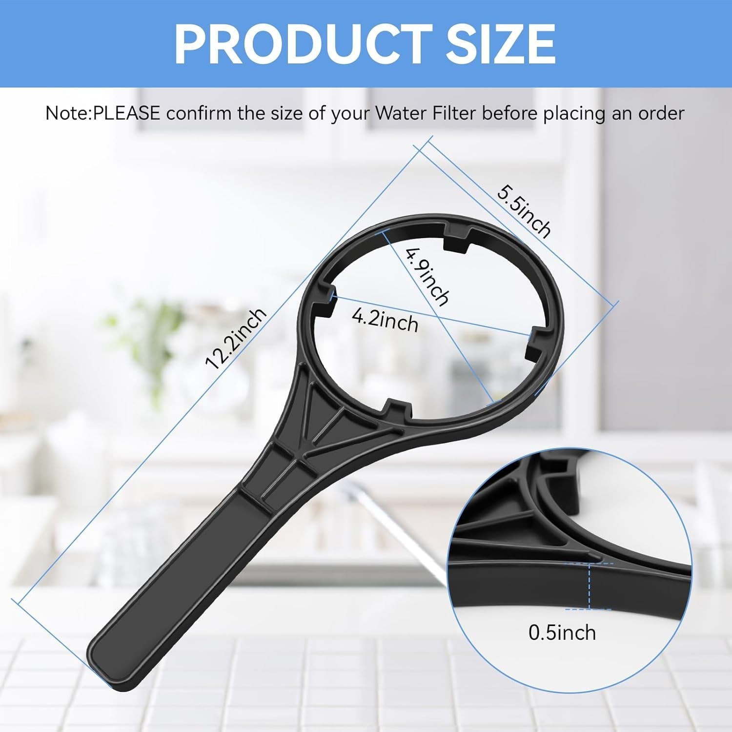 NEW! 150295 SW-2 Spanner Water Filter Housing Wrench For Culligan Pentair Pentek