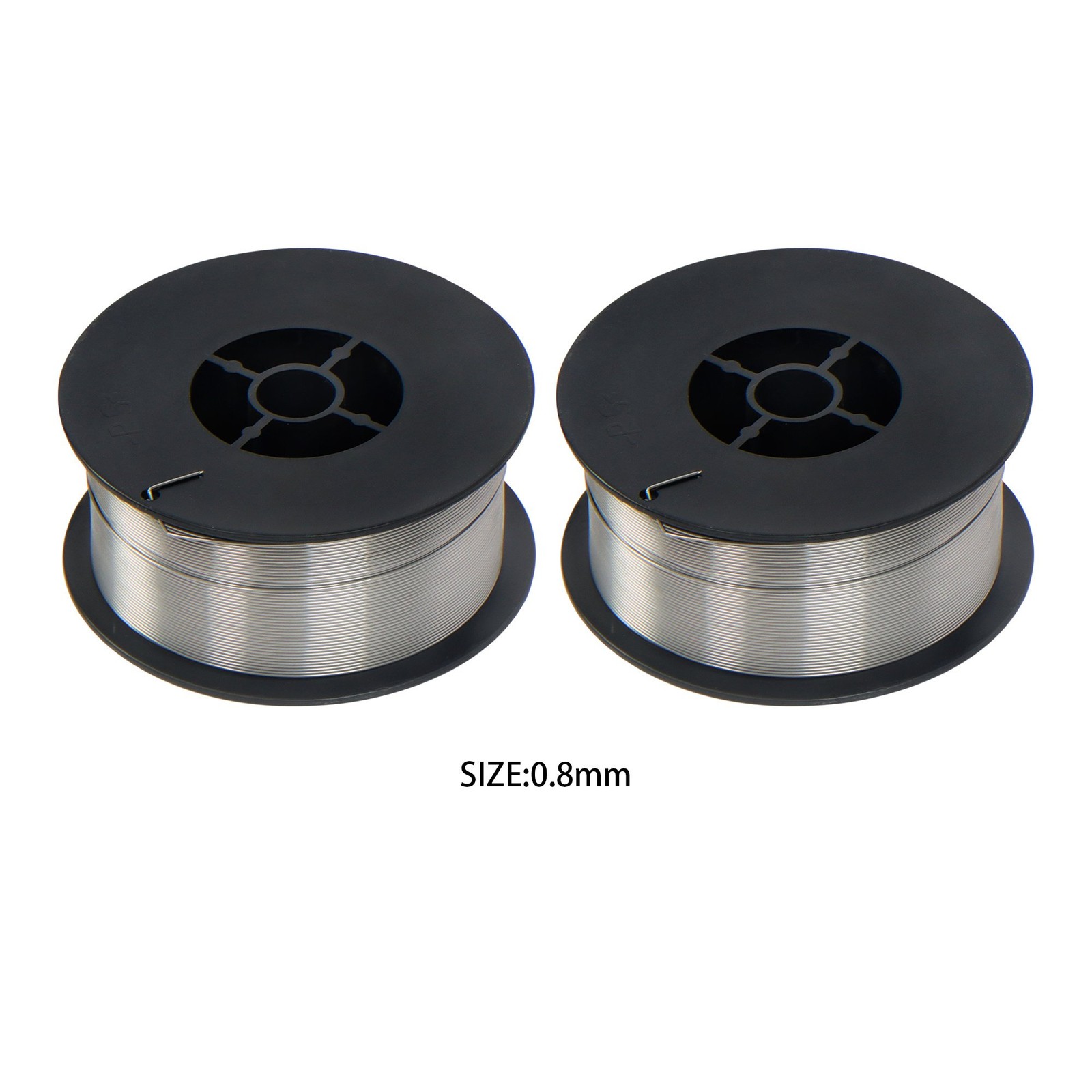 2-Pack 0.030" Gasless Flux Core Wire, 2lb Each for MIG Welding Stainless Steel