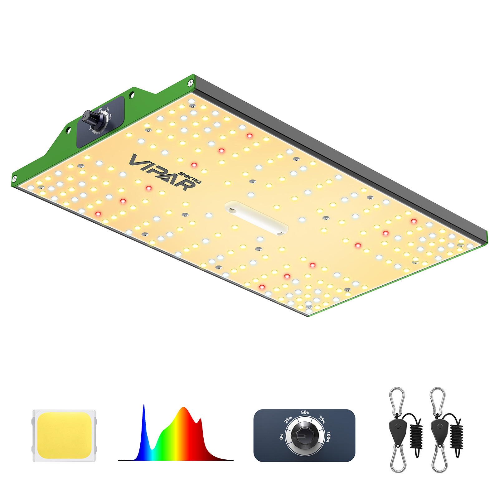 VIPARSPECTRA NEW P700 70W LED Dimmable Grow Light for 2x2' Grow Tent Veg Seed