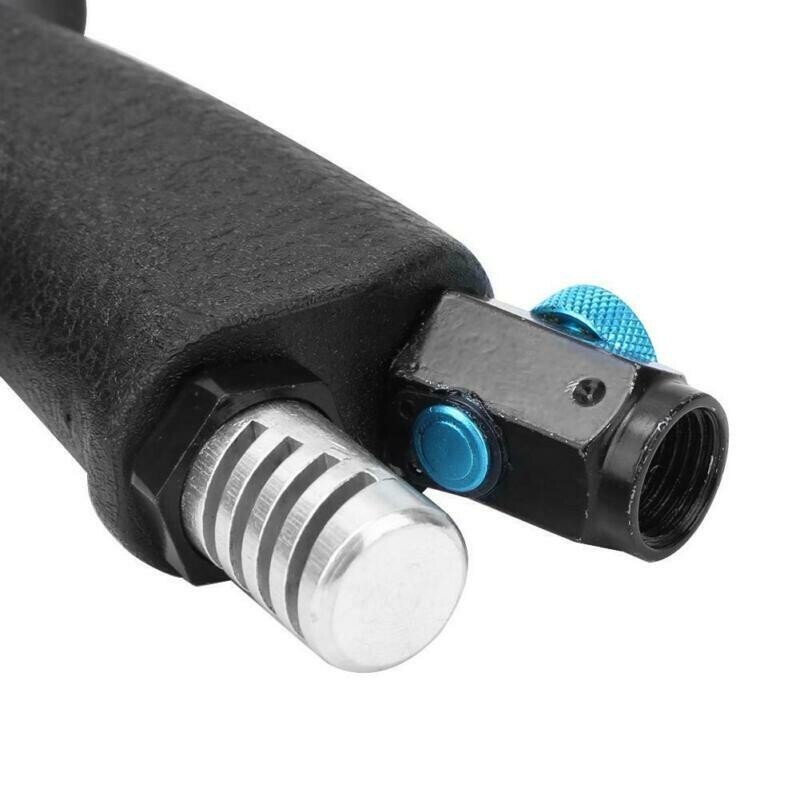 Pneumatic Rivet Nut Gun Rivnut Setting Gun Riveter Air Riveting Tool M6-M8 1/4''